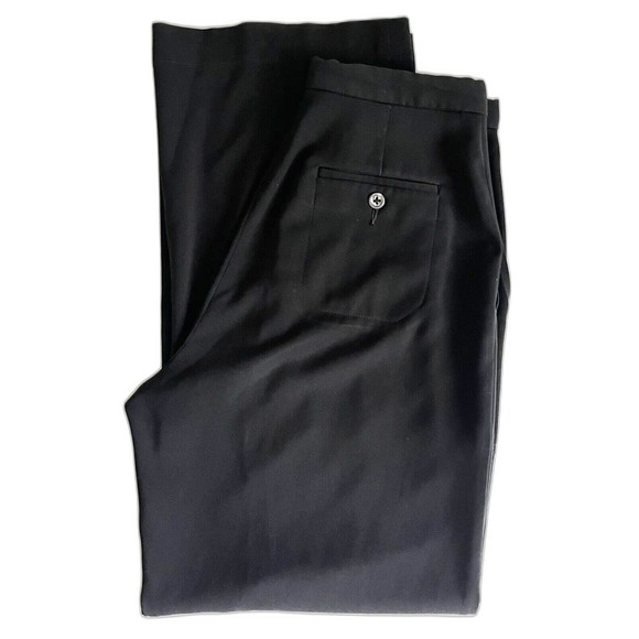 Banana Republic Stretch Women’s Size 8 Black Dress Career Pants With Strap Belt - Picture 7 of 7